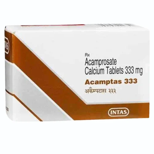 333 mg ACAMPTAS 333 ACAMPROSATE CALCIUM TABLETS