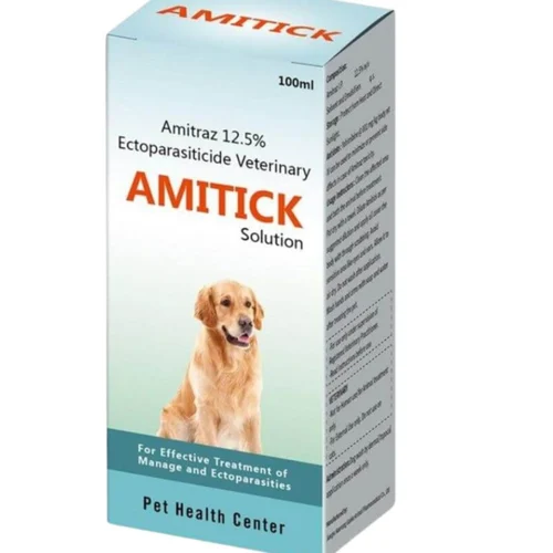AMITICK Amitraz 12.5% Ectoparasiticide Veterinary Solution