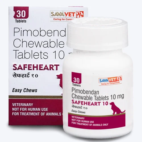 10 mg SAFEHEART 10 Pimobend Chewable Tablets