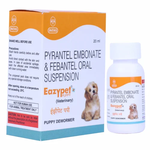 Eazypet PYRANTEL EMBONATE & FEBANTEL ORAL SUSPENSION