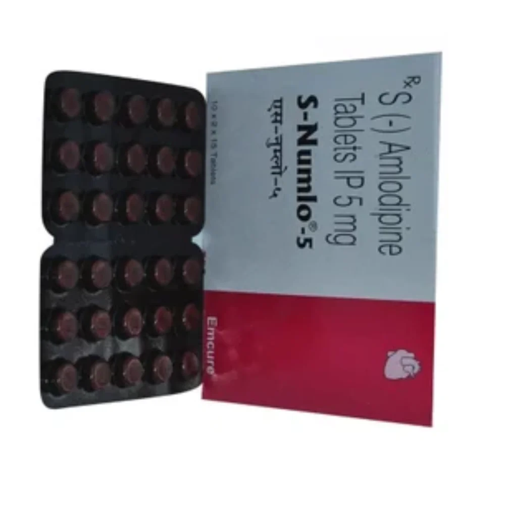 5 mg S-Numlo-5 S(-) Amlodipine IP Tablets