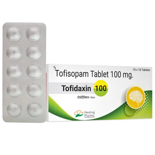 100 mg Tofidaxin 100 Tofisopam Tablets