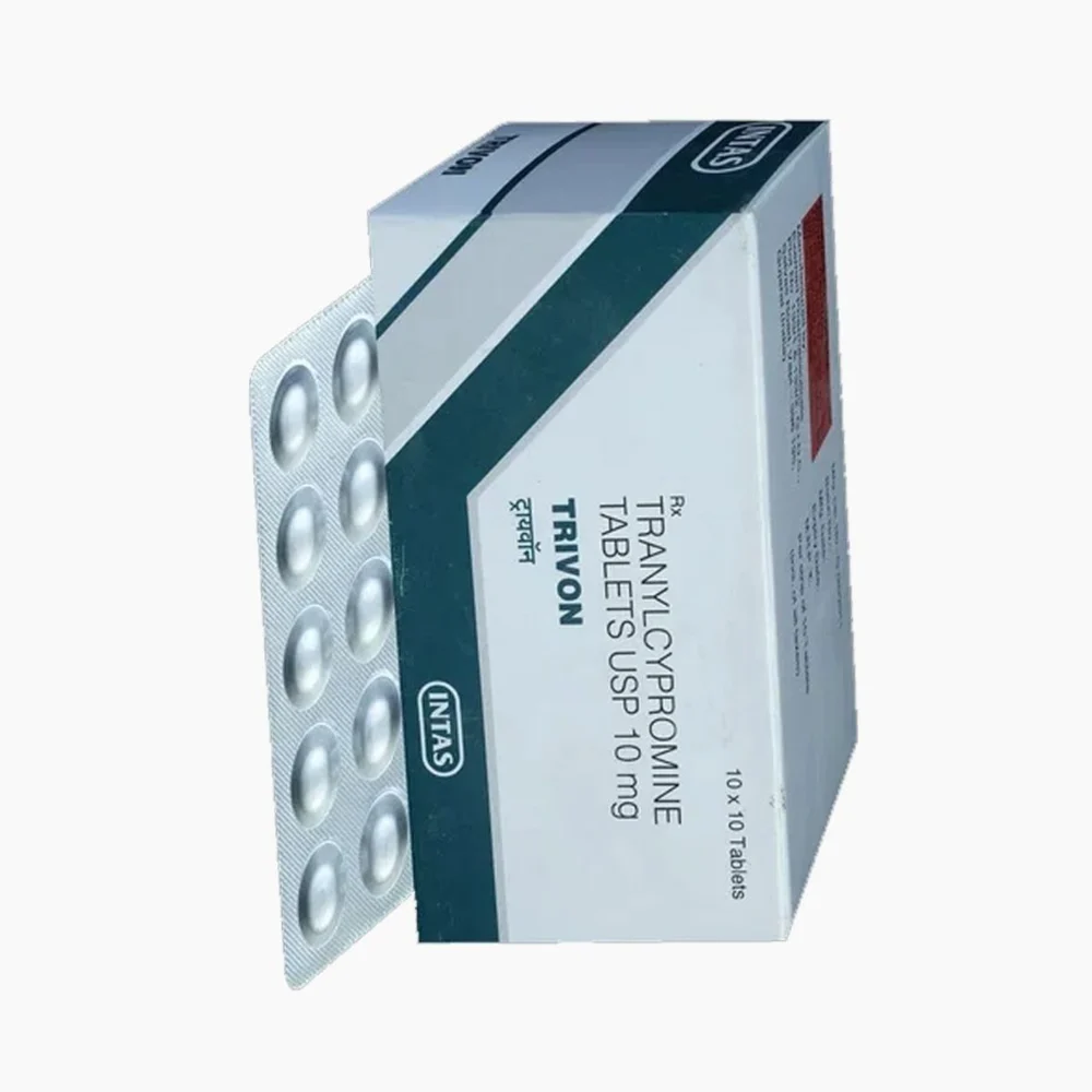 10 mg TRIVON TRANYLCYPROMINE USP TABLETS - Available in India