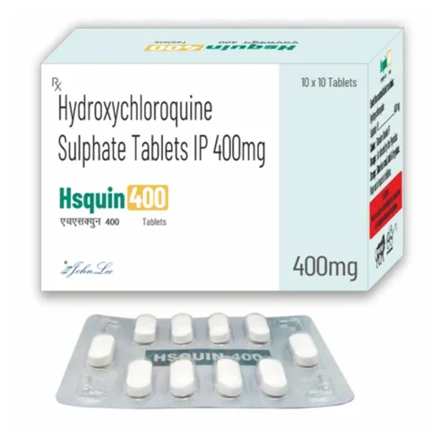 400 mg Hsquin 400 Hydroxychloroquine Sulphate IP Tablets