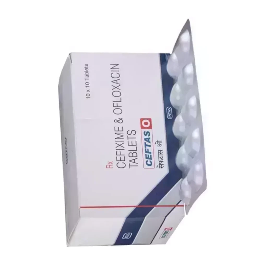 CEFTAS O CEFIXIME & OFLOXACIN TABLETS