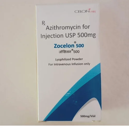 500 mg Zocelon 500 Azithromycin for USP Injection