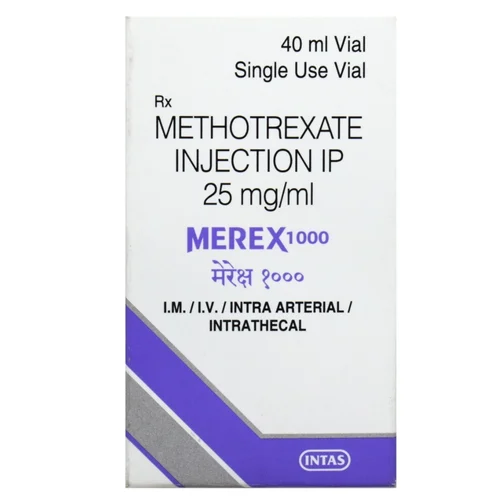 25 mg MEREX 1000 METHOTREXATE IP INJECTION