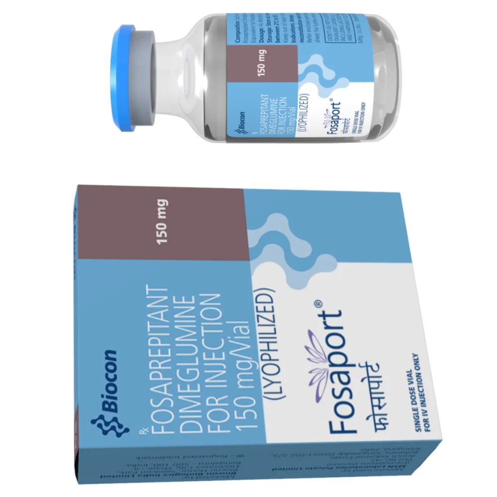 150 mg Fosaport FOSAPREPITANT DIMEGLUMINE FOR INJECTION