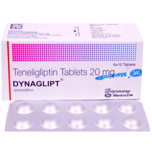 20 mg DYNAGLIPT Teneligliptin Tablets - Available in India