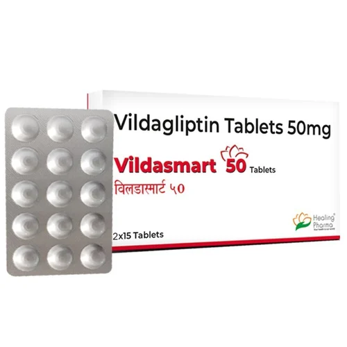 50 mg Vildasmart 50 Vildagliptin Tablets - Available in India