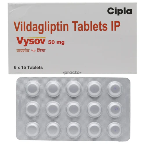 50 mg Vysov Vildagliptin IP Tablets - Available in India