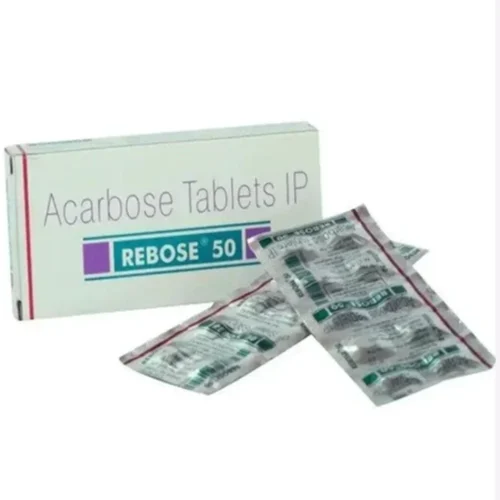 50 mg REBOSE 50 Acarbose IP Tablets - Available in India