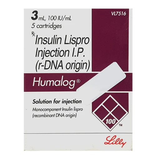 Humalog Insulin Lispro I.P. Injection - Available in India