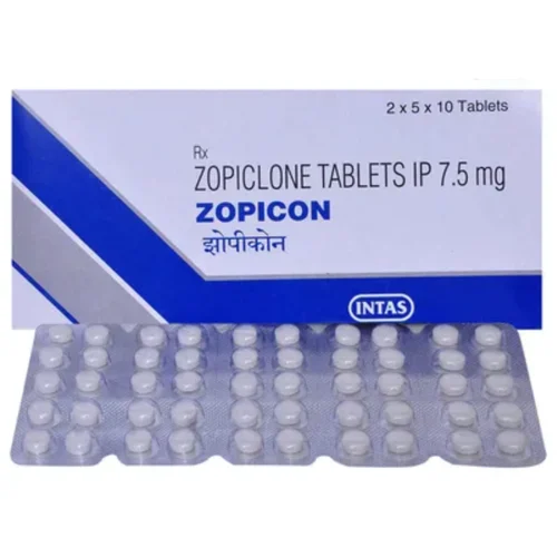 7.5 mg ZOPICON ZOPICLONE IP TABLETS - Available in India