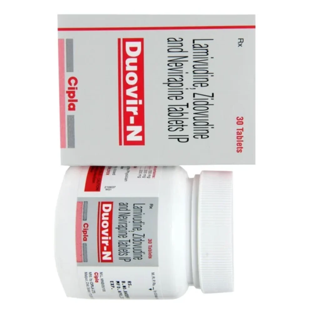 Duovir-N Lamivudine, Zidovudine and Nevirapine IP Tablets - Available in India
