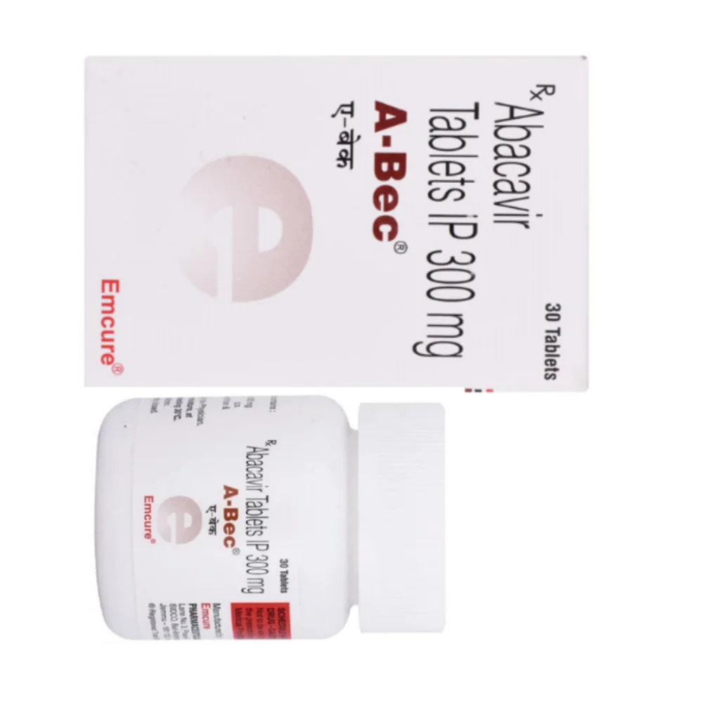 30 mg A-Bec Abacavir IP Tablets - Available in India