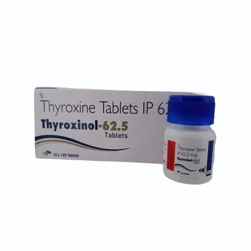 62.5 mg Thyroxinol-62.5 Thyroxine IP Tablets - Available in India