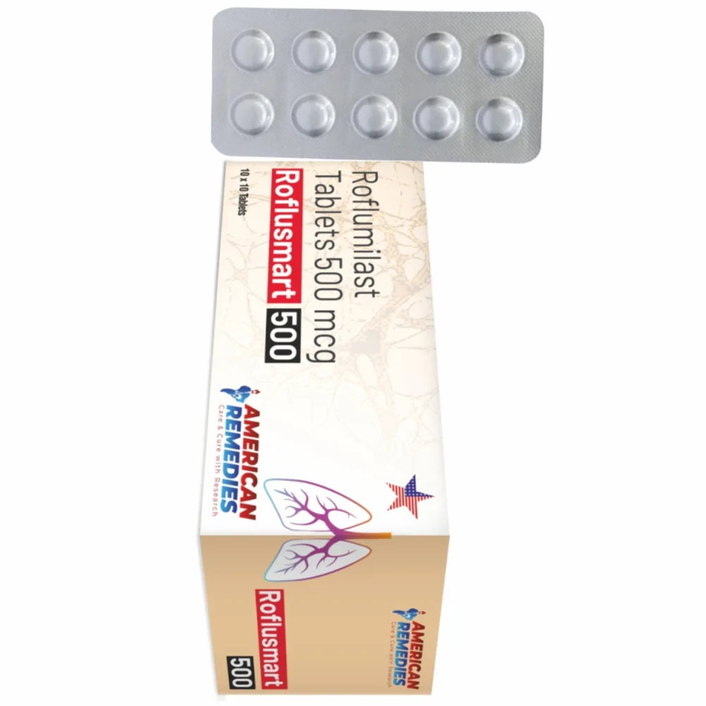 500 mcg Roflusmart 500 Roflumilast Tablets - Available in India