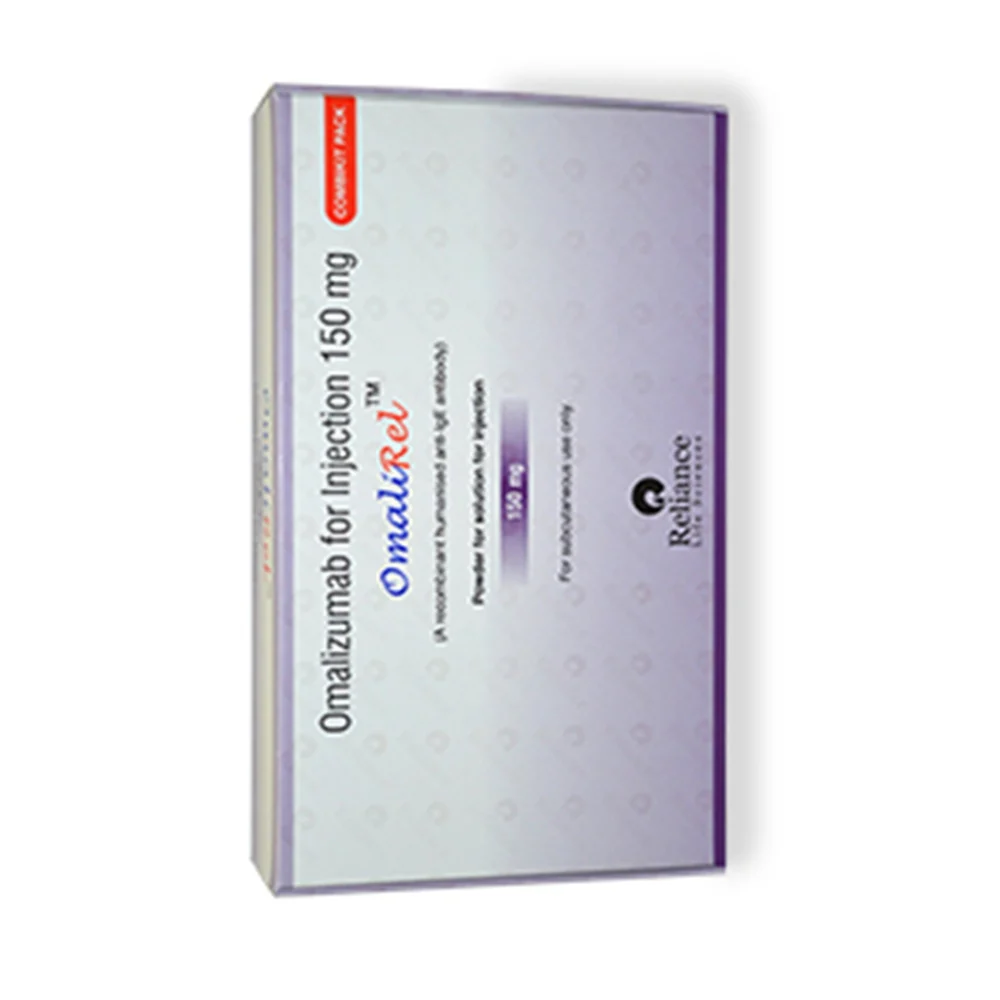 150 mg OmaliRel Omalizumab for Injection - Available in India