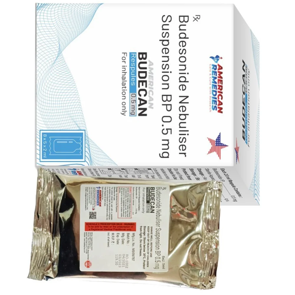 0.5 mg BUDECAN Budesonide Nebuliser BP Suspension - Available in India