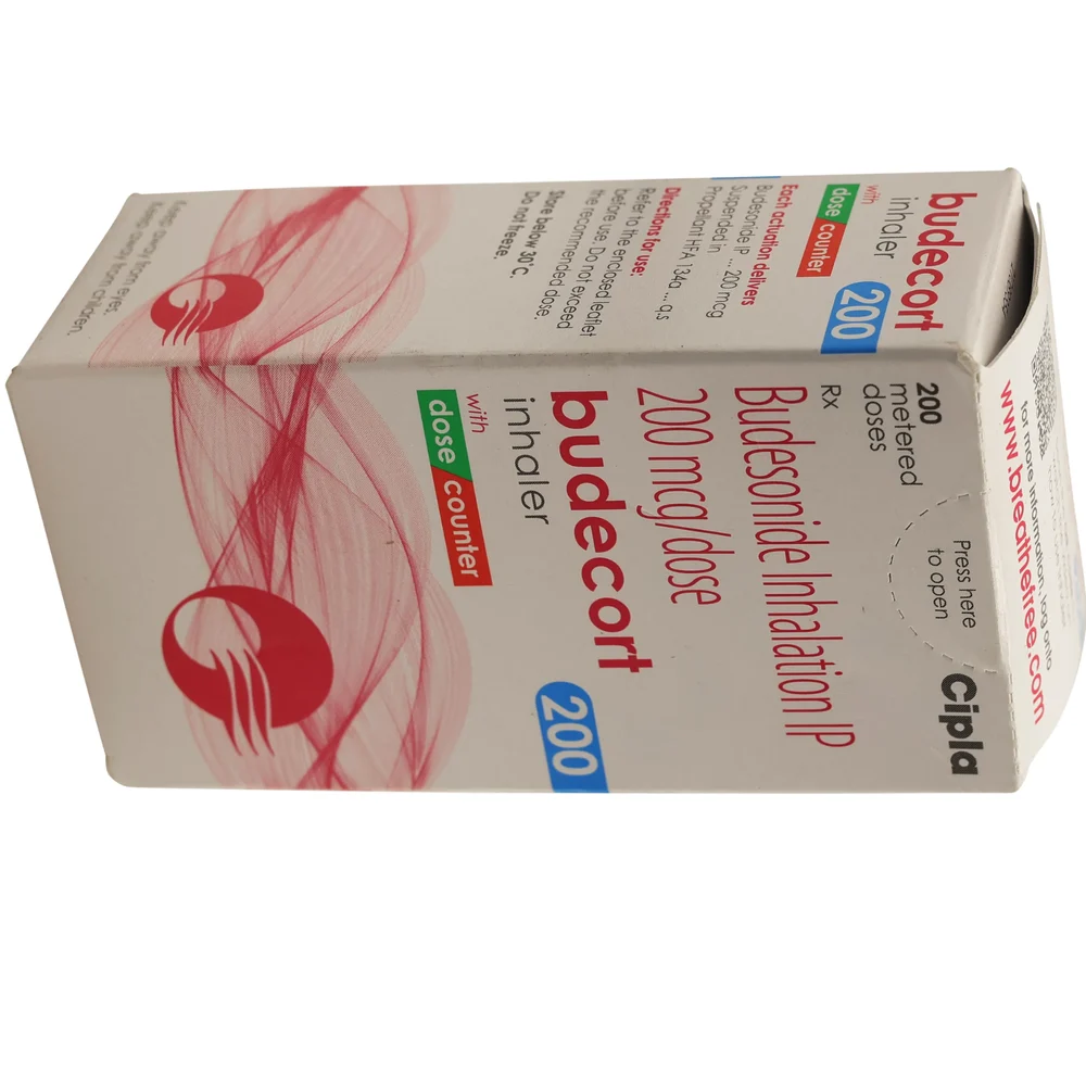 200 mcg budecort Budesonide IP Inhalation - Available in India
