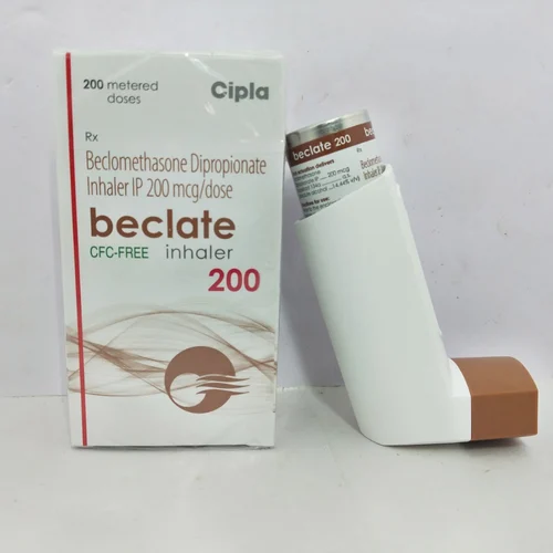200 mcg beclate Beclomethasone Dipropionate IP Inhaler - Available in India