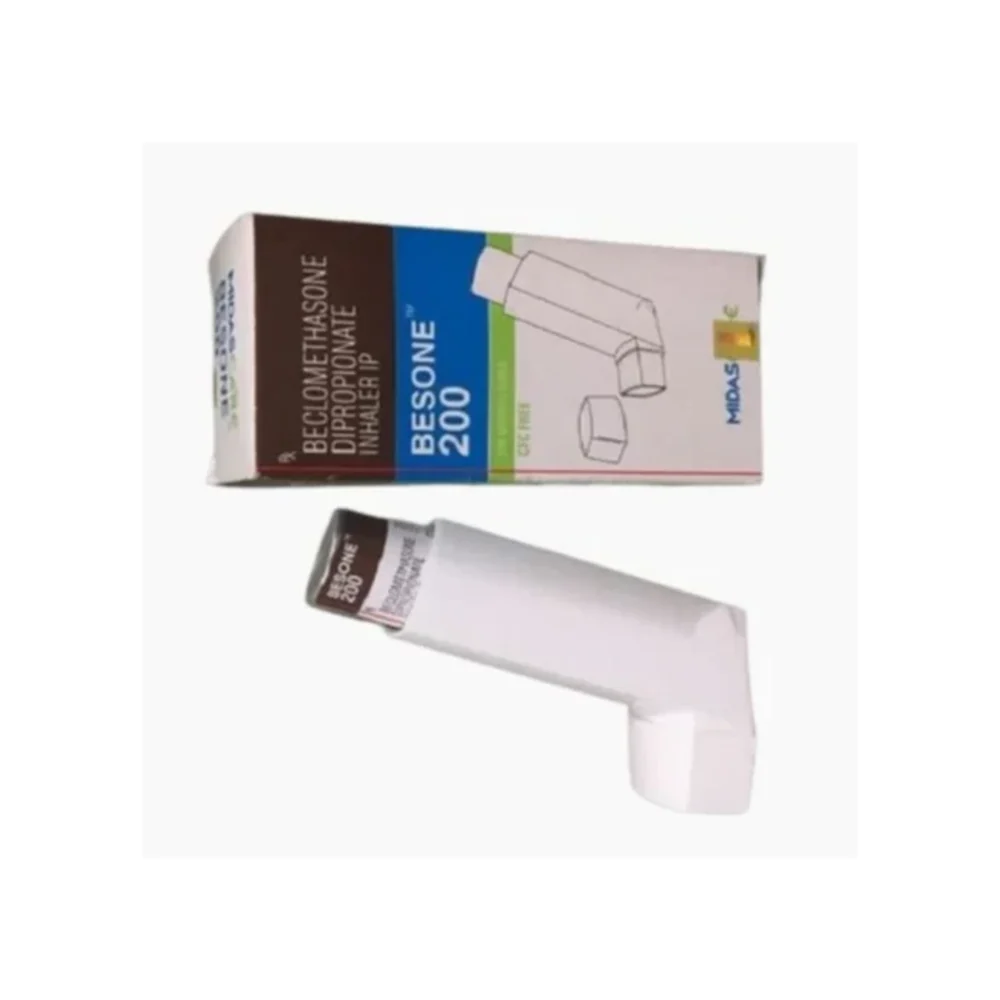 BESONE 200 BECLOMETHASONE DIPROPIONATE IP INHALER - Available in India