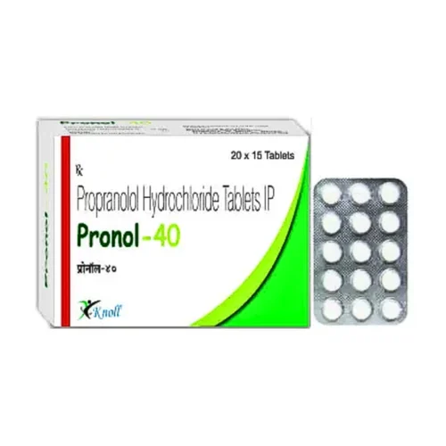 40 mg Pronol-40 Propranolol Hydrochloride IP Tablets