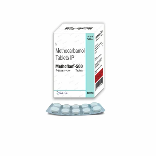 500 mg Methoflam-500 Methocarbamol IP Tablets - India