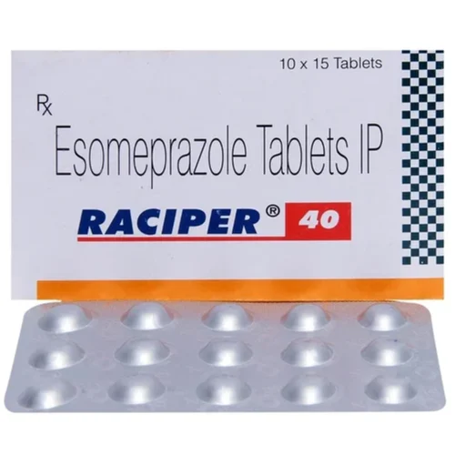 40 mg RACIPER 40 Esomeprazole IP Tablets