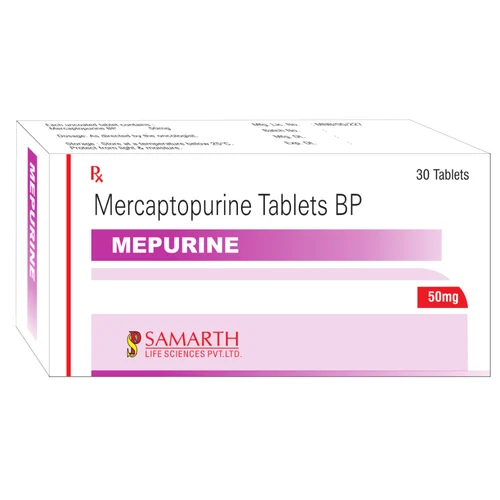 50 mg MEPURINE Mercaptopurine BP Tablets - Available in India