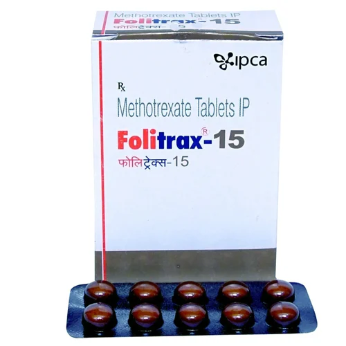 15 mg Folitrax-15 Methotrexate IP Tablets - Available in India