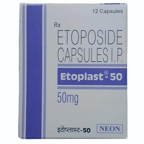 50 mg Etoplast-50 ETOPOSIDE I.P. CAPSULES - Available in India