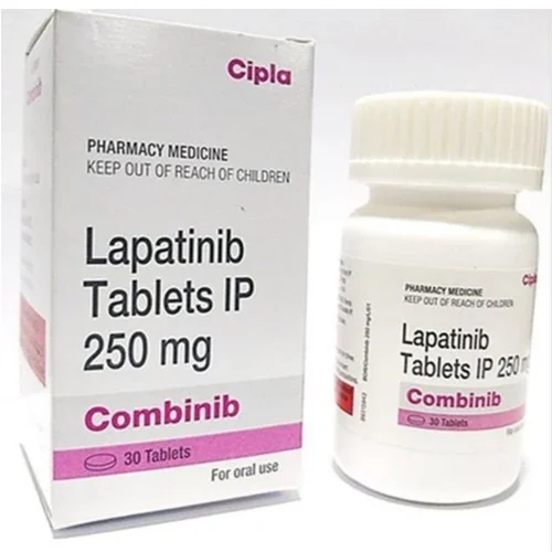 250 mg Combinib Lapatinib IP Tablets - Available in India
