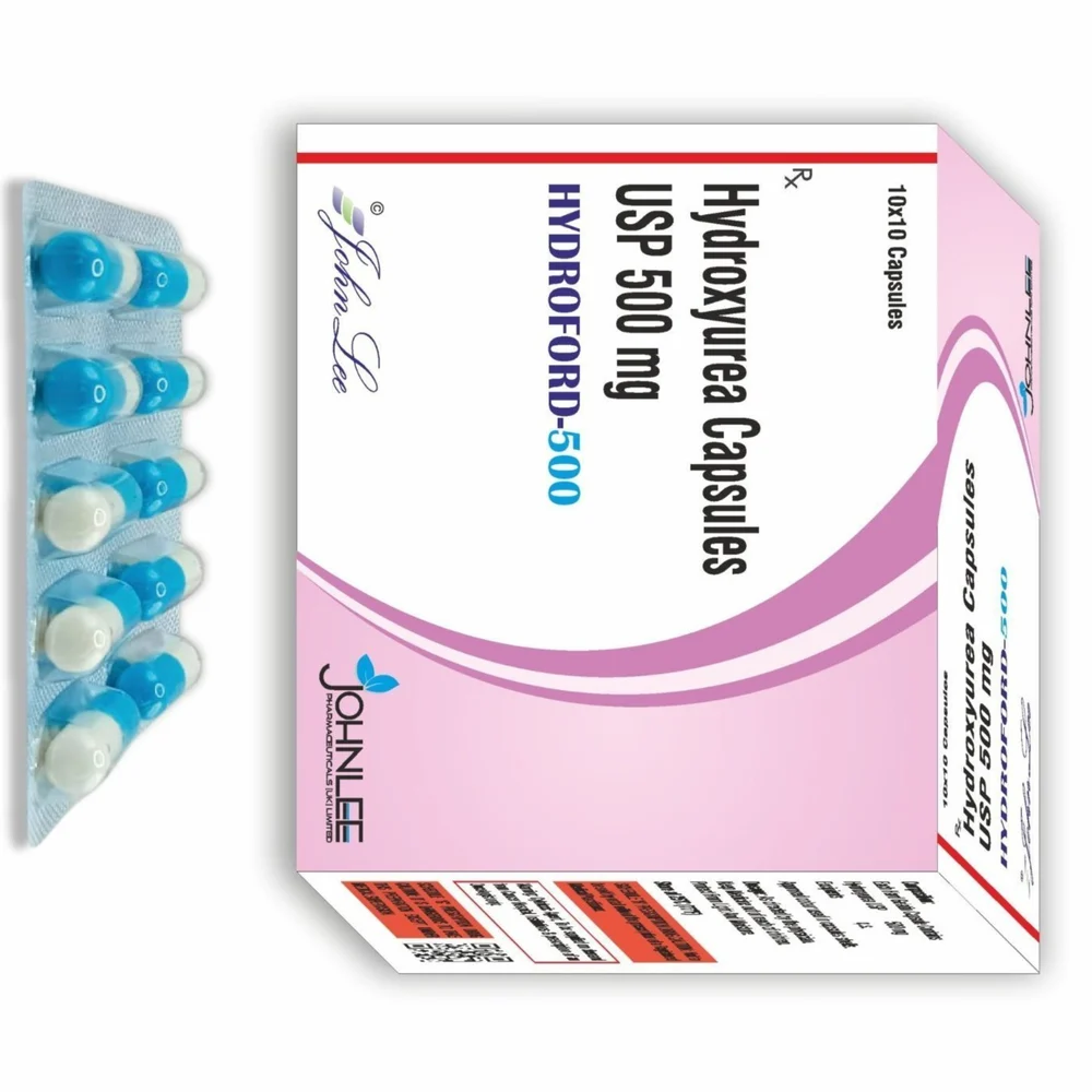 500 mg HYDROFORD-500 Hydroxyurea USP Capsules - Available in India
