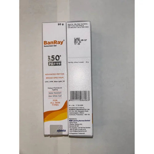 BanRay Sunscreen Gel.