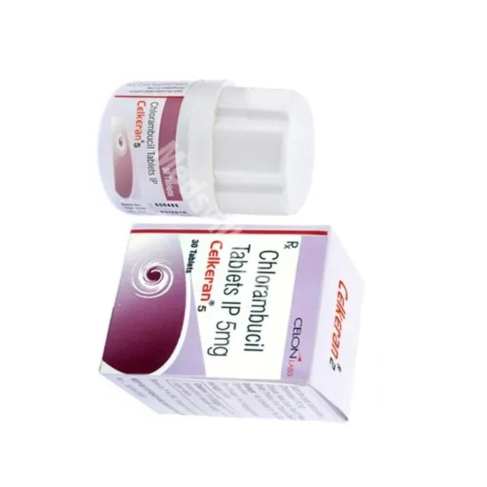 5 mg Celkeran 5 Chlorambucil IP Tablets - Available in India