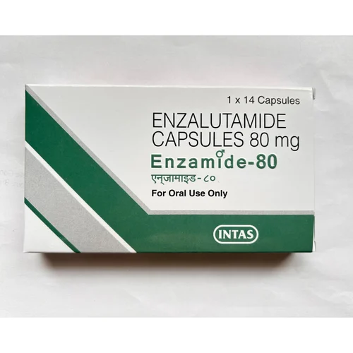80 mg Enzamide-80 ENZALUTAMIDE CAPSULES - Available in India