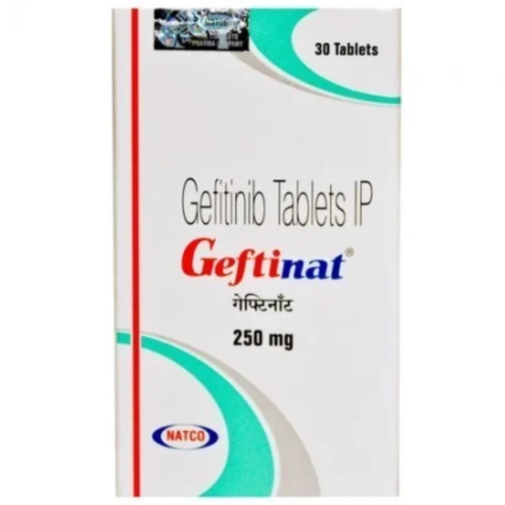 250 mg Geftinat Gefitinib IP Tablets - Available in India