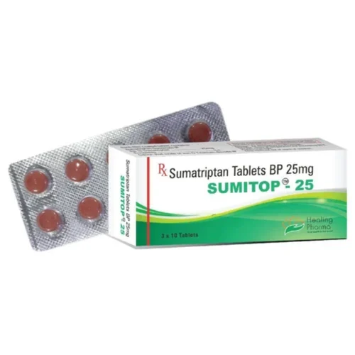 25 mg SUMITOP - 25 Sumatriptan BP Tablets - Available in India