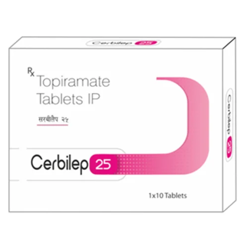 25 mg Cerbilep 25 Topiramate IP Tablets - Available in India