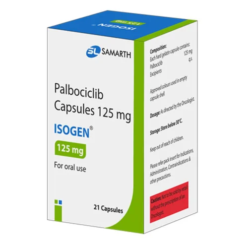 125 mg ISOGEN Palbociclib Capsules - Available in India