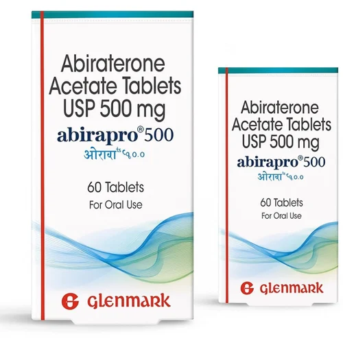 500 mg abirapro 500 Abiraterone Acetate USP Tablets - Available in India