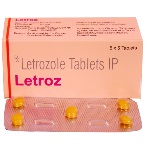 Letroz Letrozole IP Tablets - Available in India