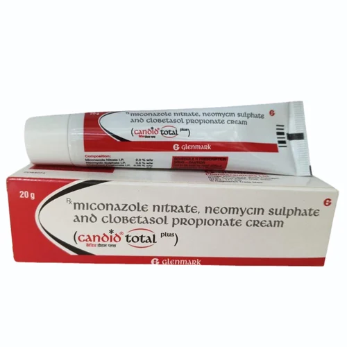 Candid total Plus Miconazole nitrate, neomycin sulphate and clobetasol propionate cream