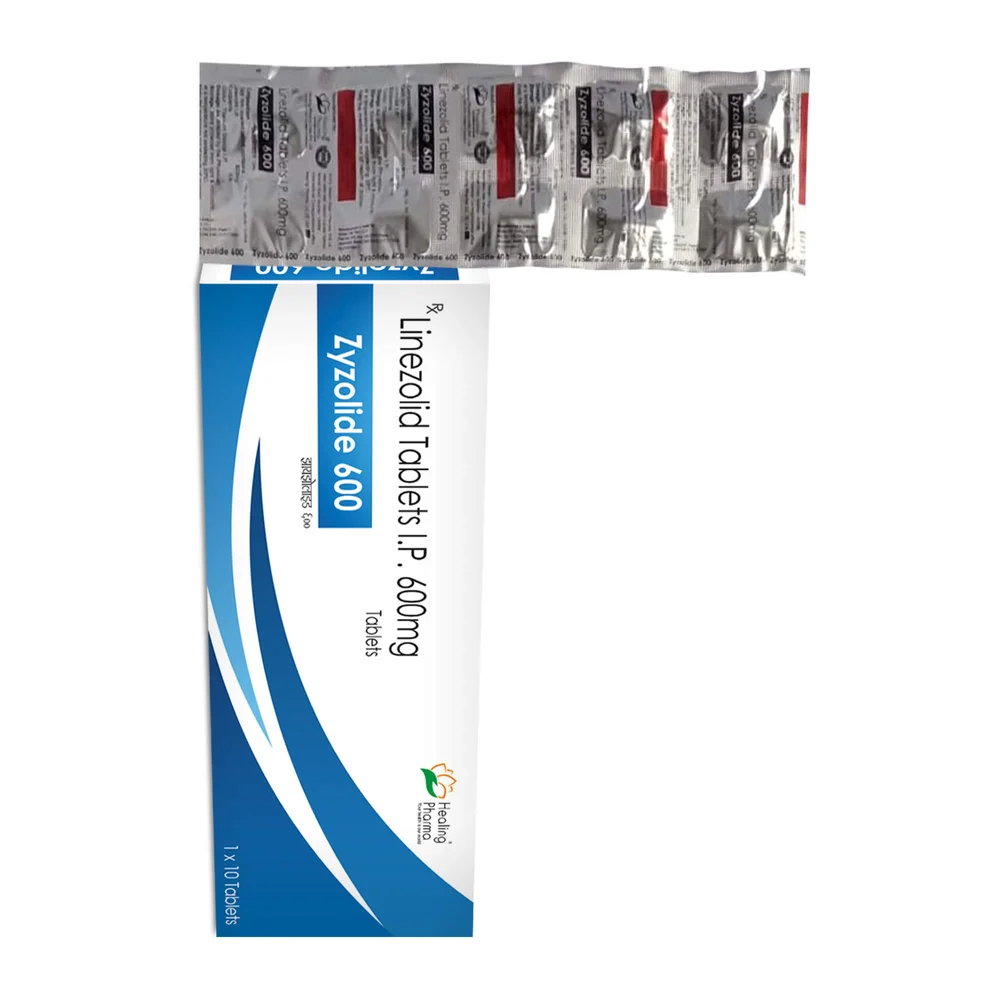 600 mg Zyzolide 600 Linezolid Tablets - Available in India