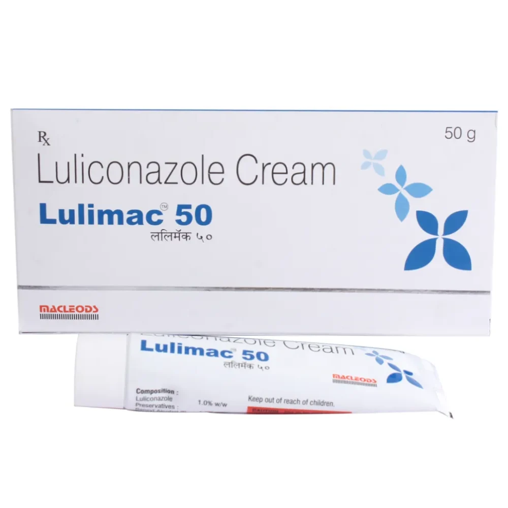 50 mg Lulimac 50 Luliconazole cream