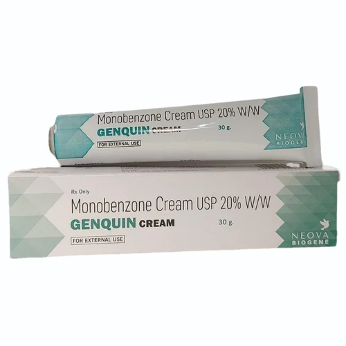 20% W/W GENQUIN Monobenzone USP Cream - Available in India