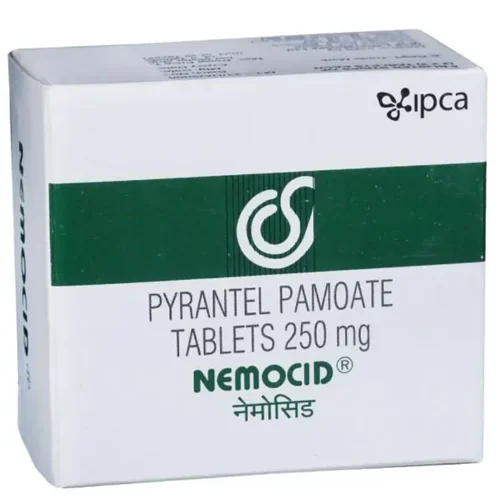 250 mg NEMOCID PYRANTEL PAMOATE TABLETS - Available in India
