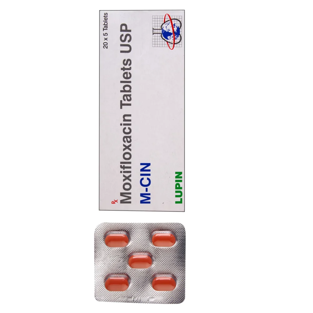 M-CIN Moxifloxacin USP Tablets - Available in India